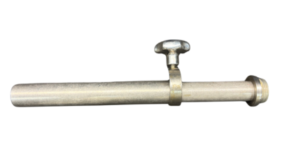 Extendable 1/2" Guide Tube 400 mm /15.748" . Incl T-Manifold & Reducer Nut 3/4-1/2"