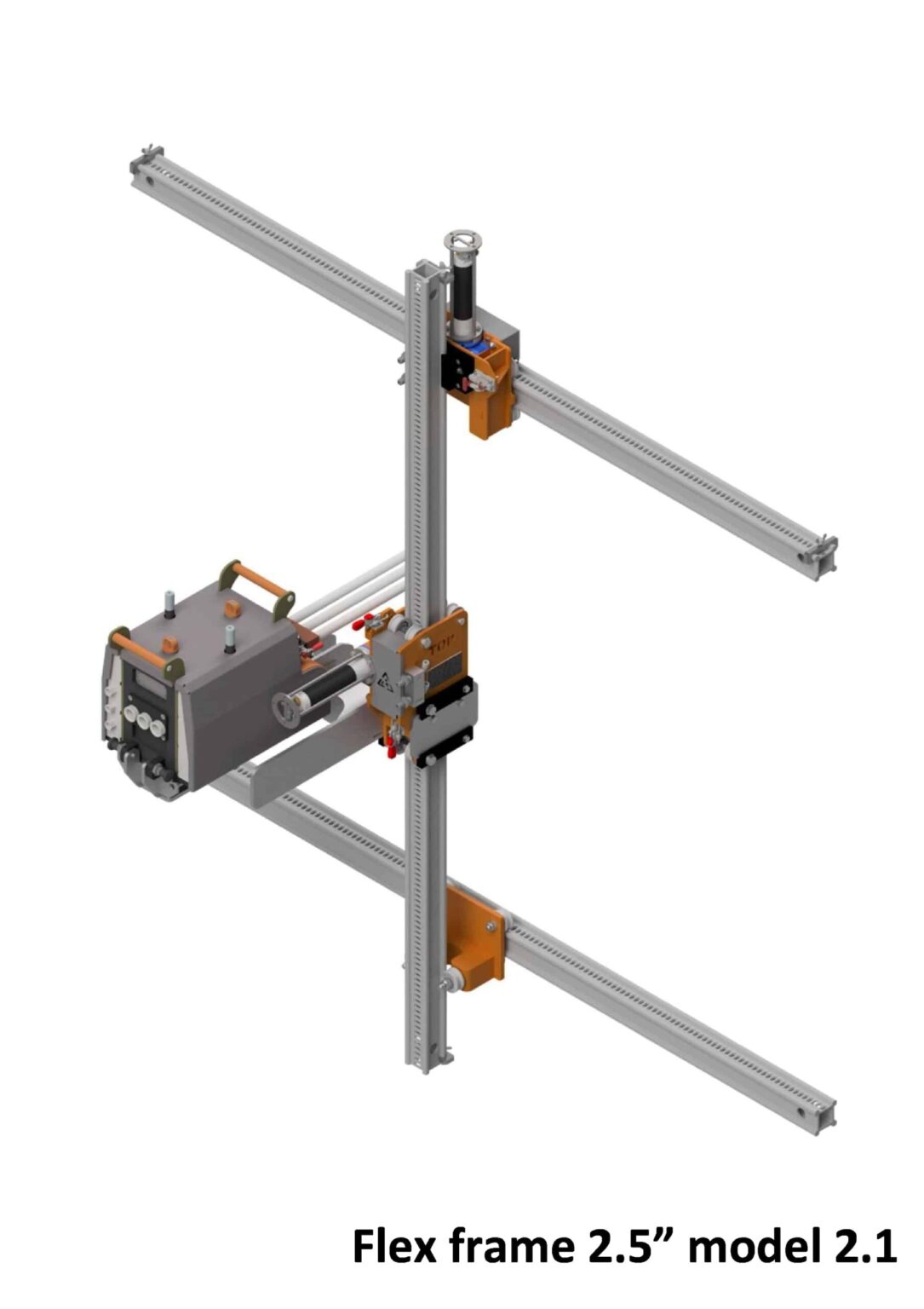 2-TLX XL + Flex Frame 2.5'' (Rails) - Peinemann Technical Configurator