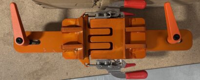 Condenser clamp incl. orange handles (without expander bolts)
