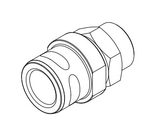 Mounting nipple M39