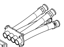 Rear inlet 4-TLX with Camlock Couplings